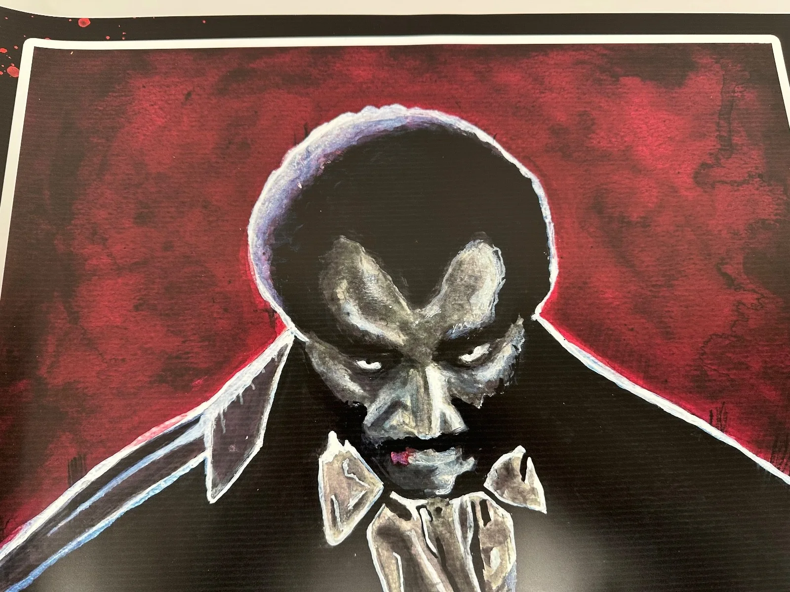 Blacula – 50th Anniversary Screening (2022) Original UK Quad Cinema Poster, изображение 5