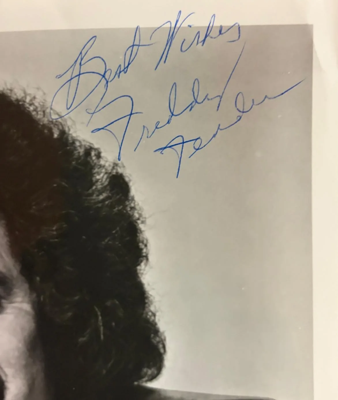 Freddy Fender — FREDDY FENDER SIGNED AUTOGRAPHED 8X10 PHOTO COUNTRY MUSIC YOU READY RARE PSA LOA, изображение 3
