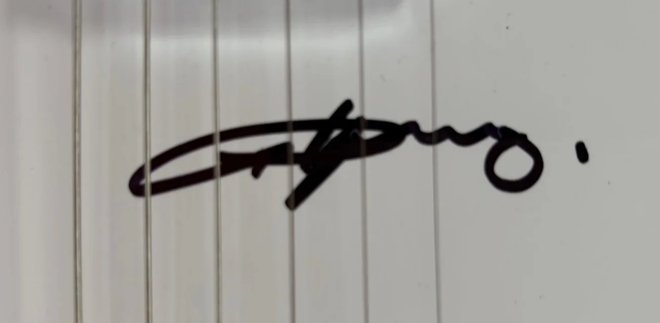 Angus Young — ANGUS YOUNG SIGNED AUTOGRAPHED TELECASTER GUITAR BACK IN BLACK AC/DC RARE PSA B, изображение 3