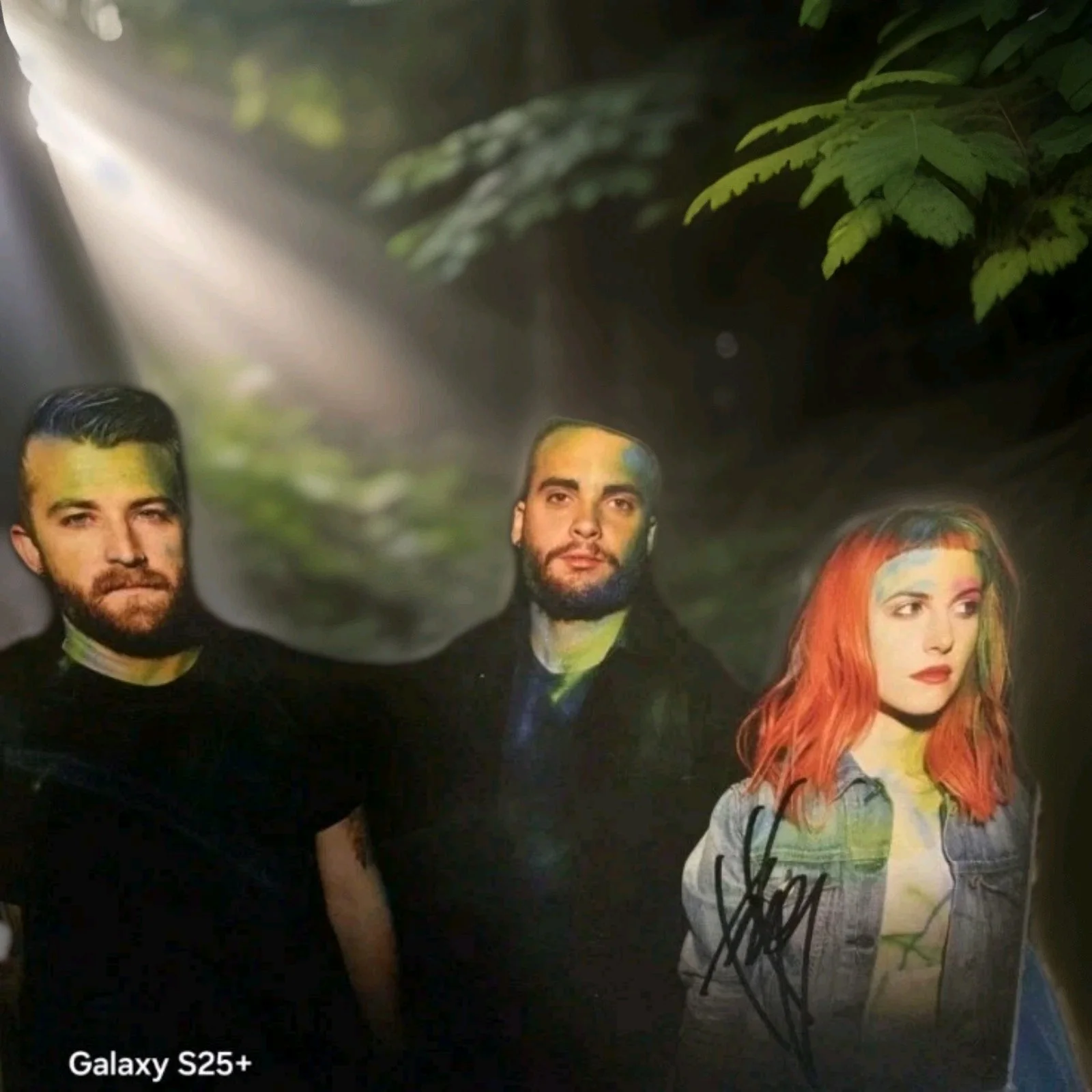 HAYLEY WILLIAMS SIGNED PARAMORE SELF TITLED VINYL ALBUM AUTOGRAPH COA, изображение 3