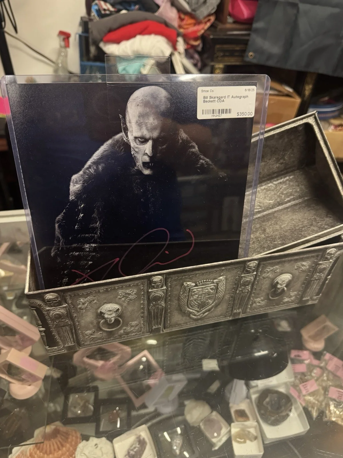 Bill Skarsgard — Bill Skarsgard Signed 8x10" NOSFERATU: Authentic Original Autograph w/COA, image 3