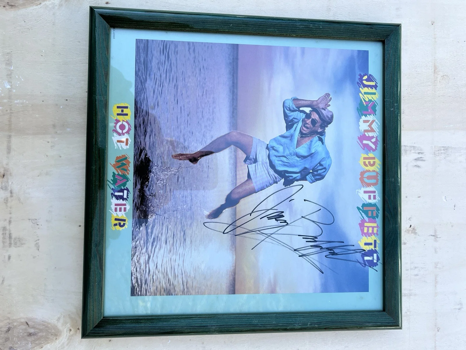 Jimmy Buffett, Russ Kunkel — Jimmy Buffett Signed Autograph Photo Print, image 2