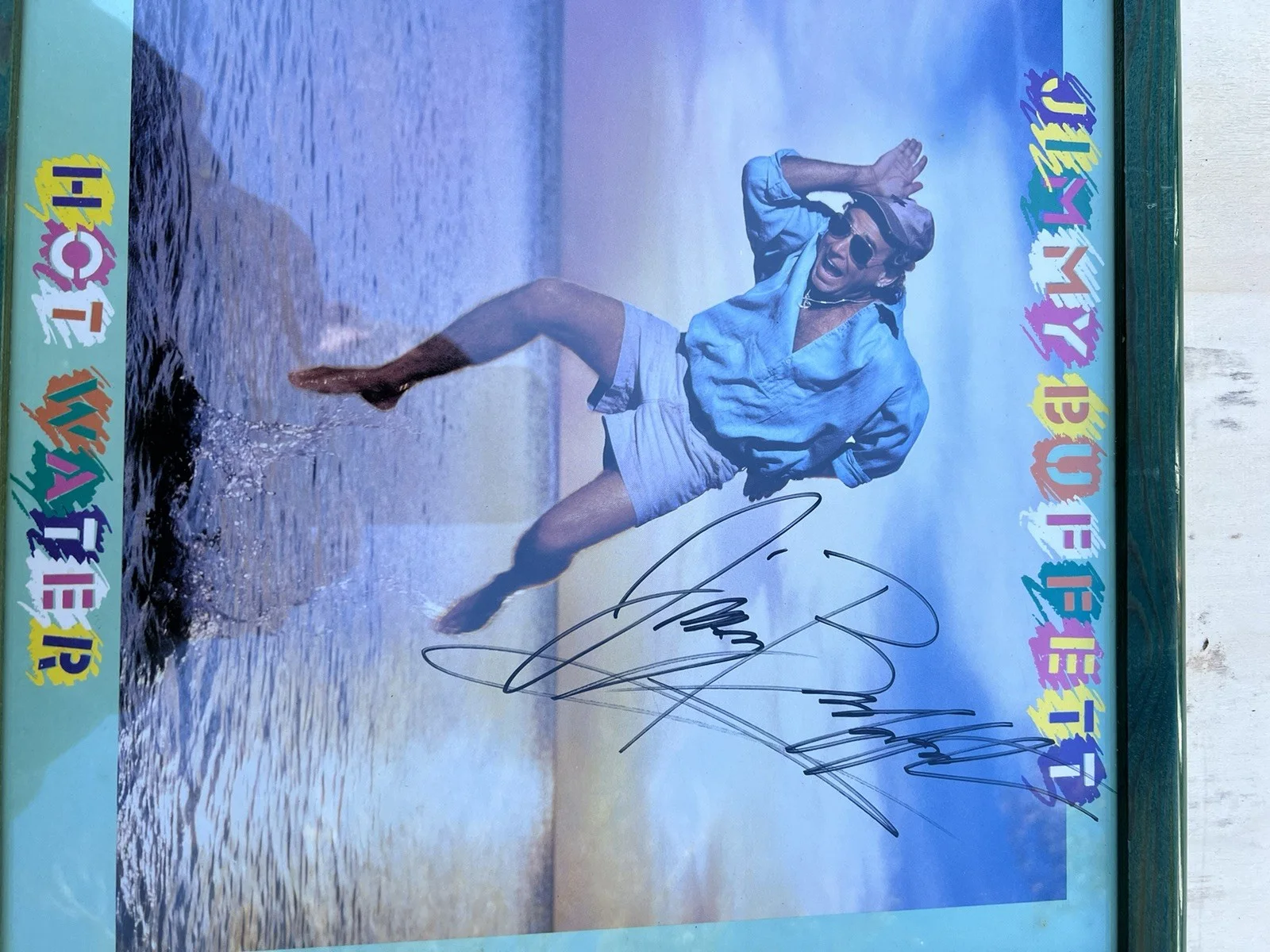 Jimmy Buffett, Russ Kunkel — Jimmy Buffett Signed Autograph Photo Print, image 3