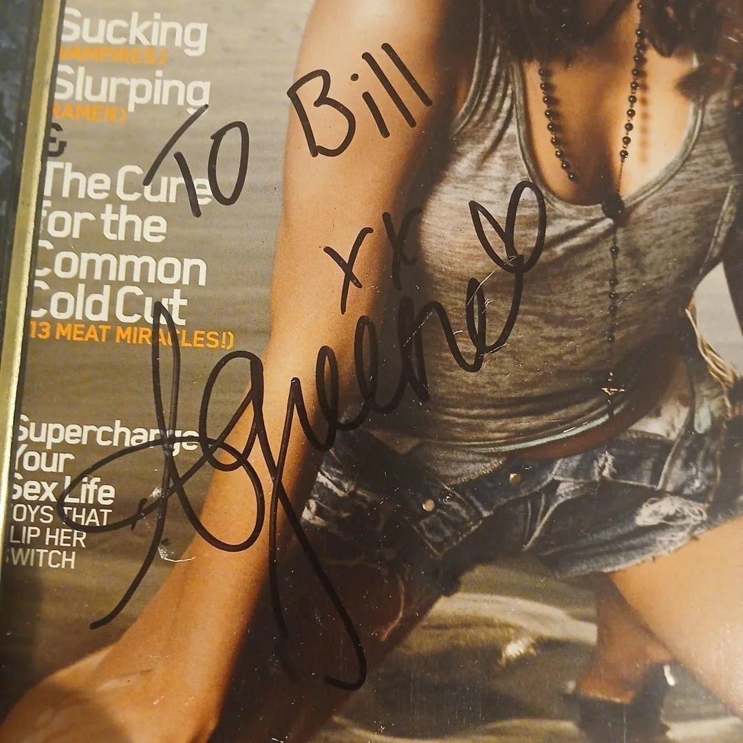 Ashley Greene 8x10 Autographed "To Bill" MAXIM cover - Twilight- NO Glass, изображение 2