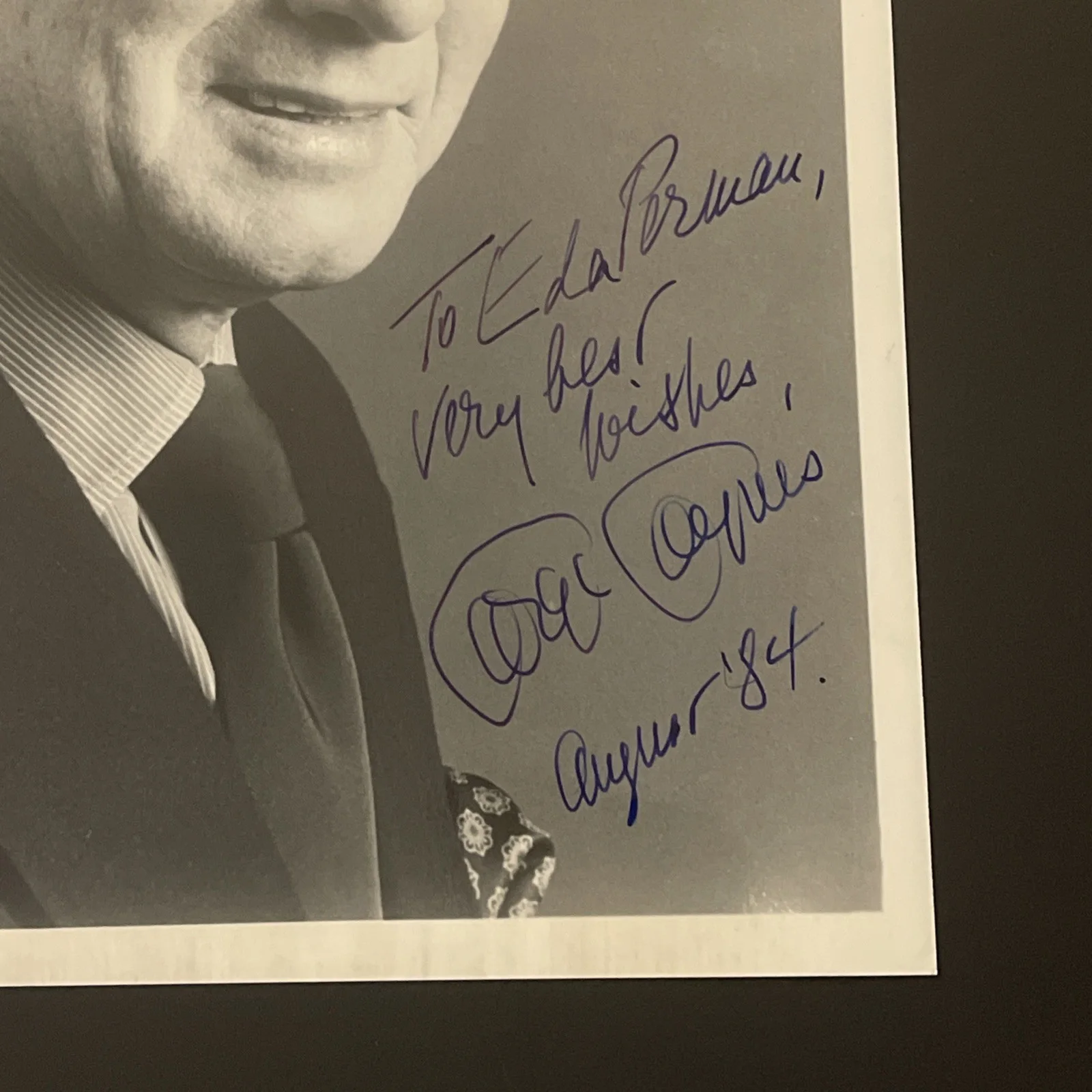 GEORGE GAYNES Tootsie, Punky Brewster: Hand Signed Celebrity Photo 8 x 10” / KSK, изображение 2