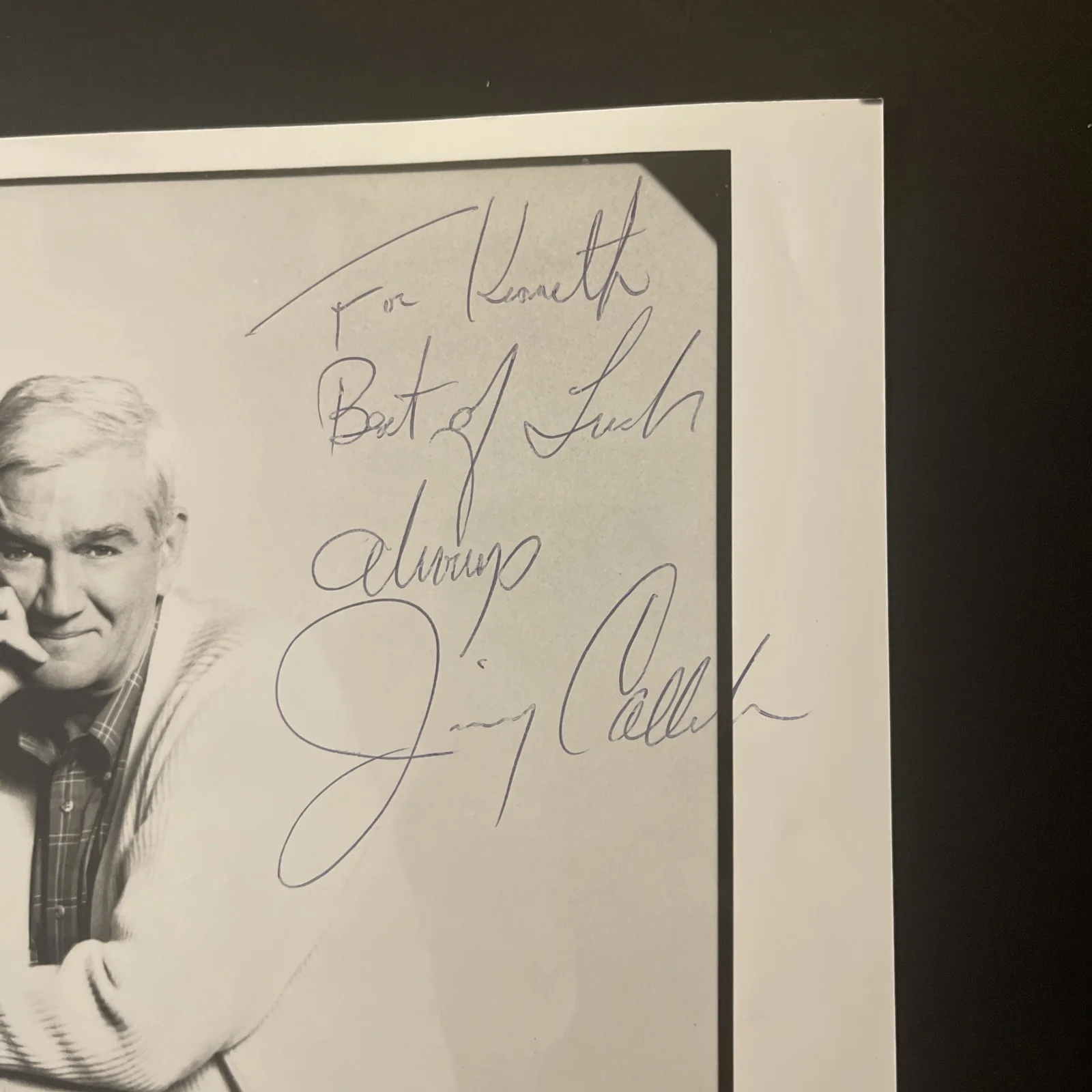 JAMES T. CALLAHAN Charles In Charge: Hand Signed Celebrity Photo 8 x 10” / KSK, изображение 2