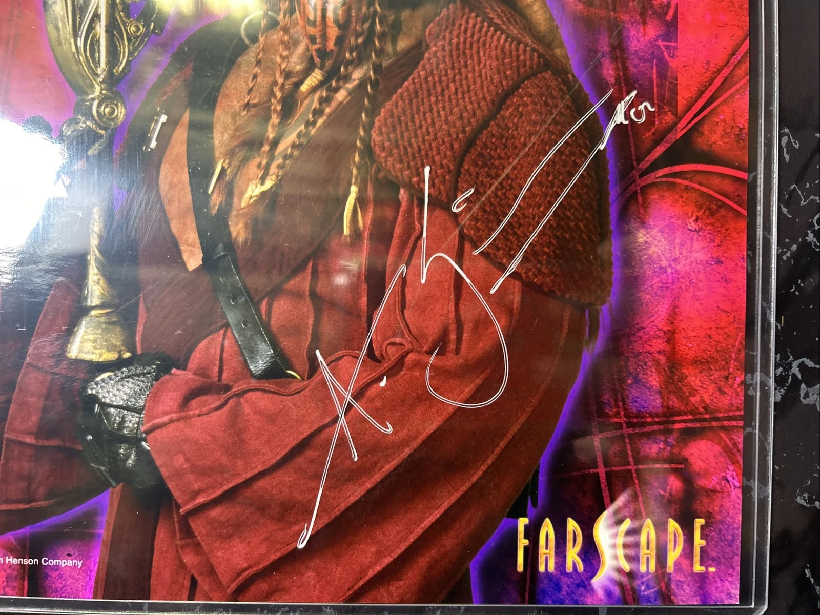 Anthony Simcoe — FARSCAPE Anthony Simcoe Ka D'Argo Signed Autographed 8x10 Photograph, изображение 2
