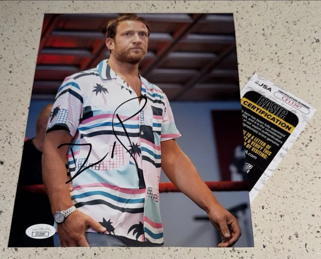 Dave Portnoy — DAVE PORTNOY SIGNED JSA 8X10 PHOTO BARSTOOL SPORTS EL PRESIDENTE AUTOGRAPH AUTO