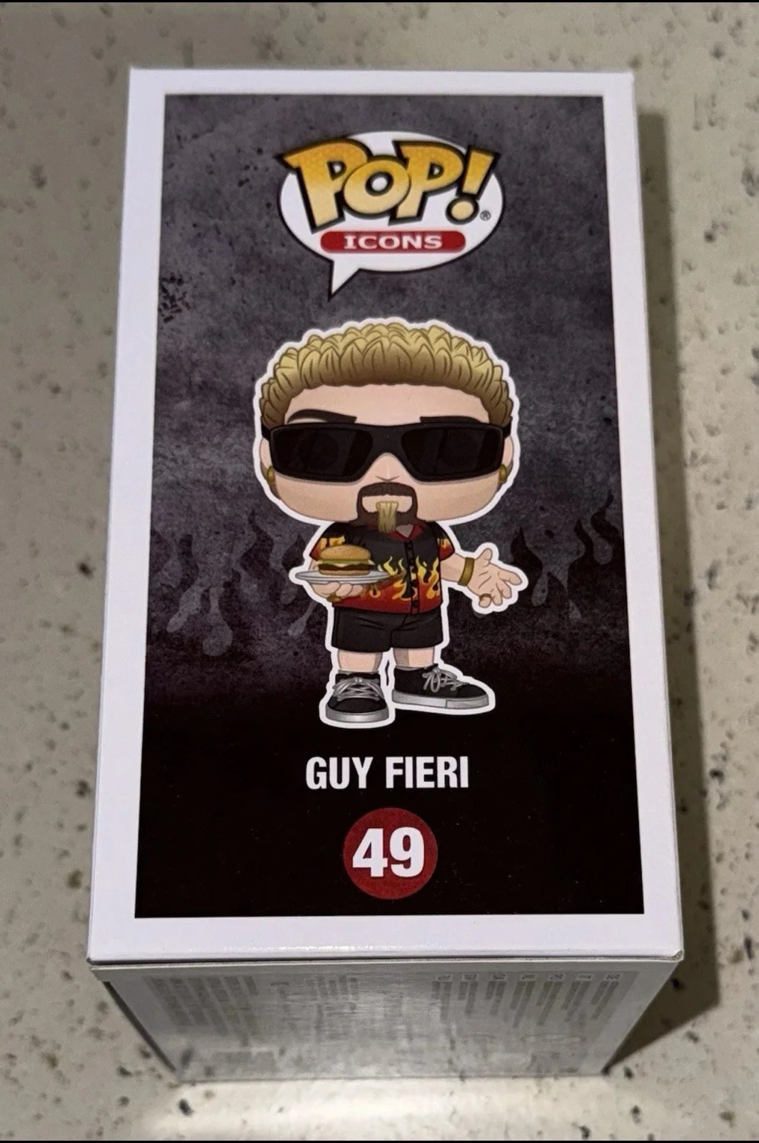 Guy Fieri — GUY FIERI SIGNED JSA FUNKO POP VINYL FLAVORTOWN DINER DRIVE INS DIVES AUTOGRAPH, изображение 4