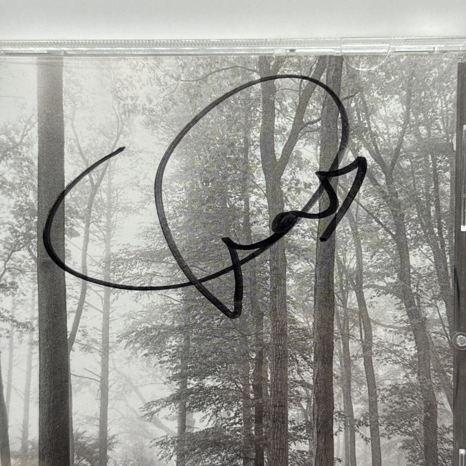 Taylor Swift SIGNED Folklore CD Heart Authentic Autograph Sealed, image 2