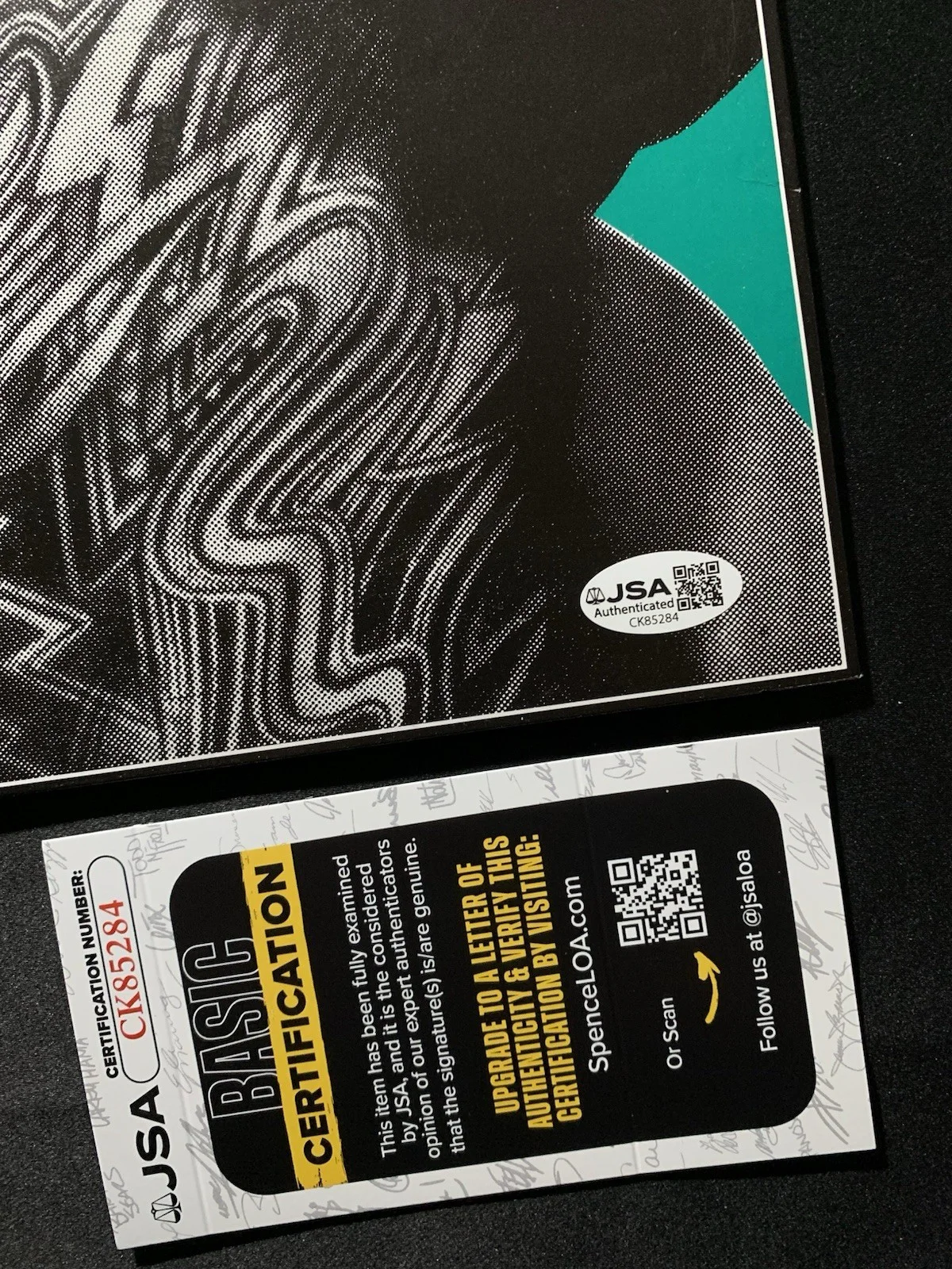 Charlie Watts AUTOGRAPH SIGNED Rolling Stones Vinyl Record Steel Wheels JSA Coa, изображение 2