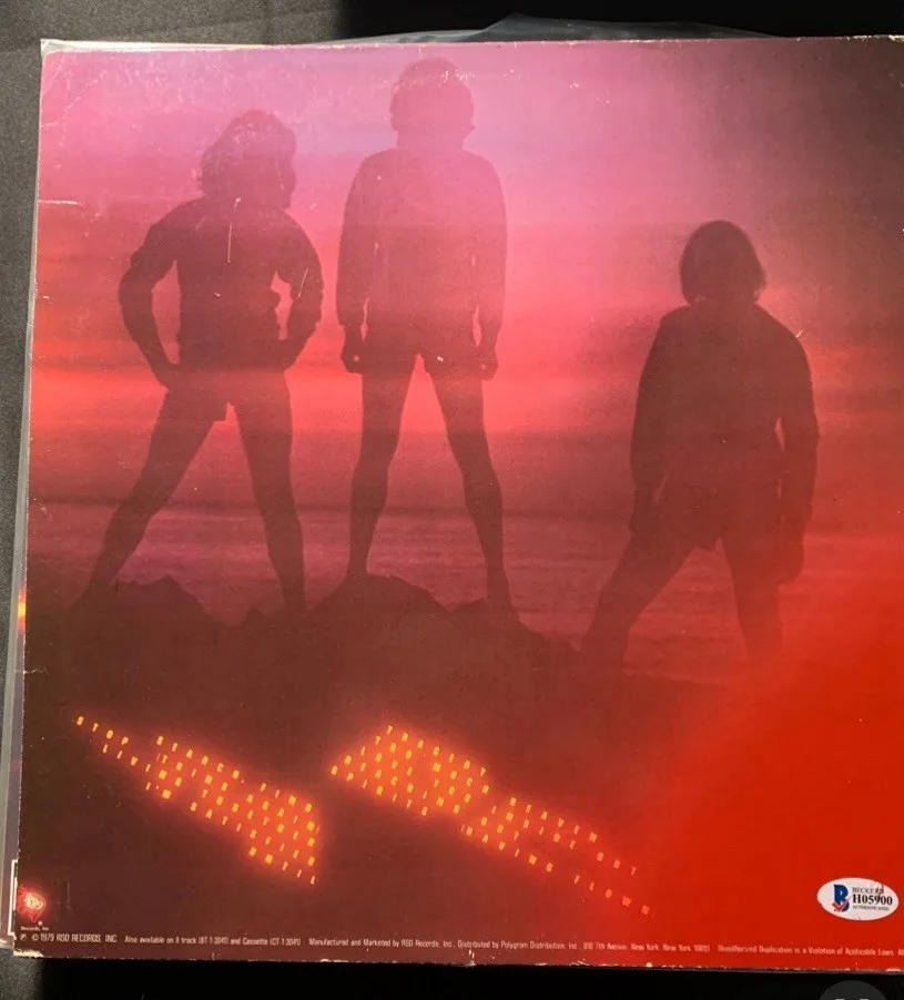Barry Gibb Bee Gees Spirits Having Signed LP Vinyl Record Album PSA/DNA COA, изображение 2