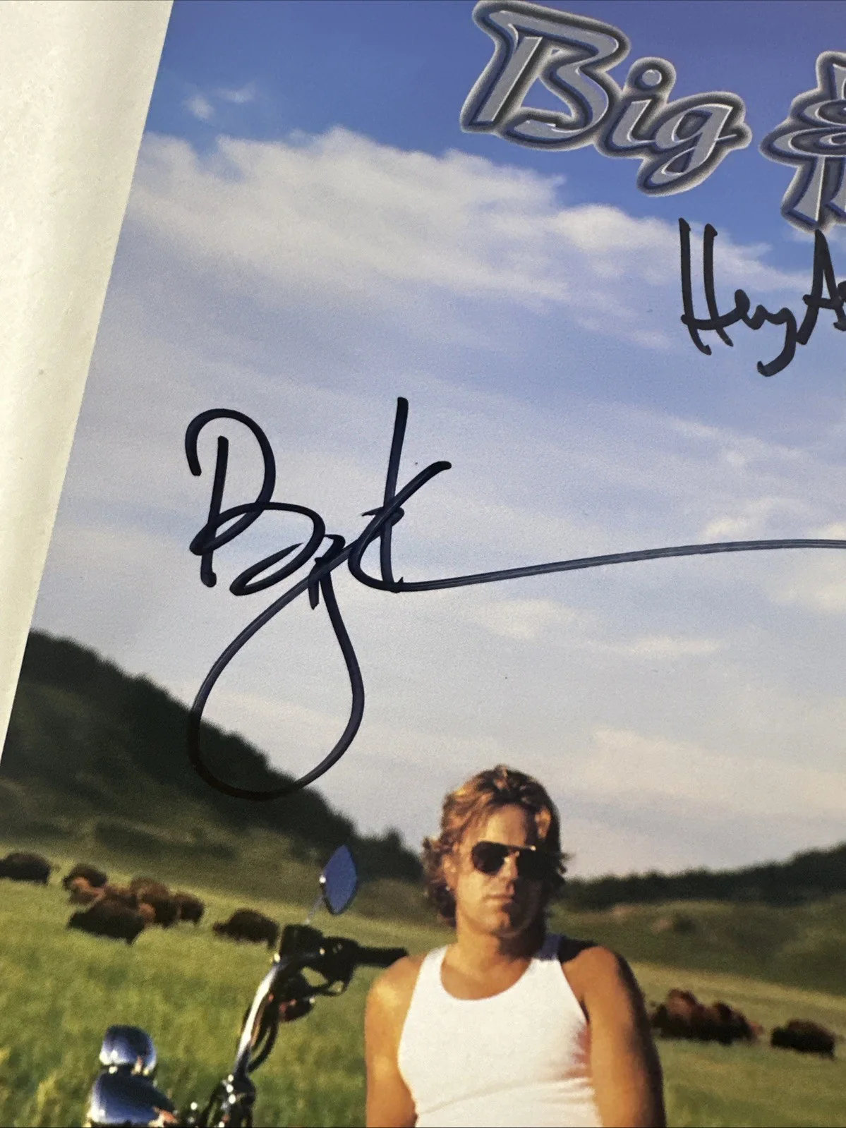 Big & Rich Big Kenny & John Rich Autograph Signed 9x11 WB Publicity Photo, изображение 2