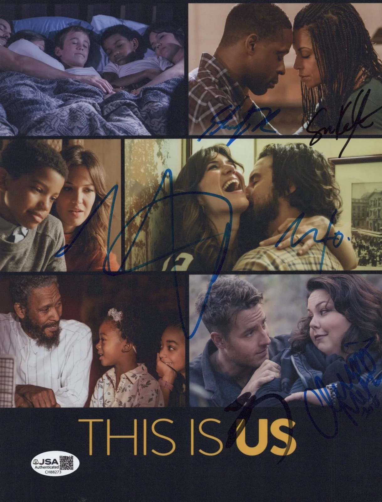 MANDY MOORE — THIS IS US CAST X6 Authentic Hand-Signed "MANDY MOORE" 8x10 Photo (JSA COA)