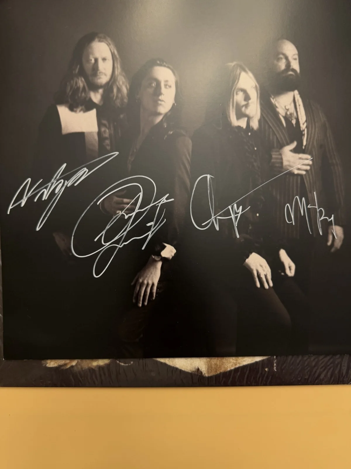 Mirador SIGNED Debut Album Vinyl Autograph All Members ACOA SP26129, изображение 2