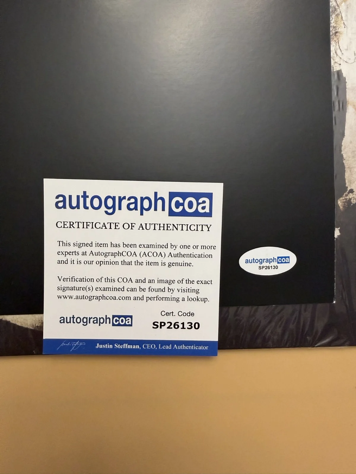 SIGNED Mirador Debut Album Autograph All Members Vinyl ACOA SP26130, изображение 3