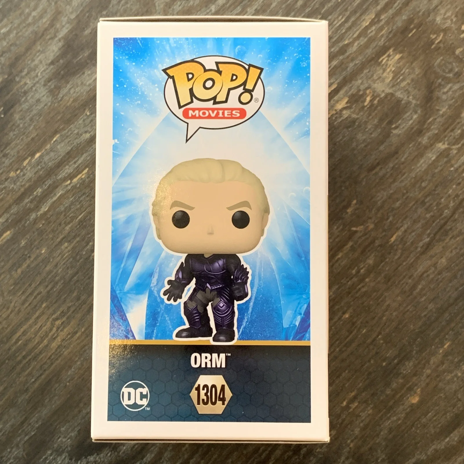 Patrick Wilson Autographed Signed Ocean Master Aquaman Funko Pop Beckett COA, image 3