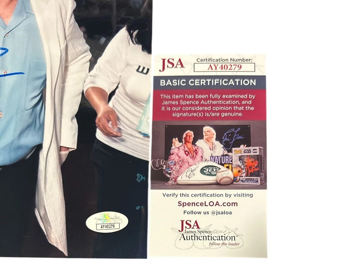 JOHN RATZENBERGER — JOHN RATZENBERGER HAND SIGNED AUTOGRAPHED COLOR 8x10" PHOTO JSA JB, изображение 3