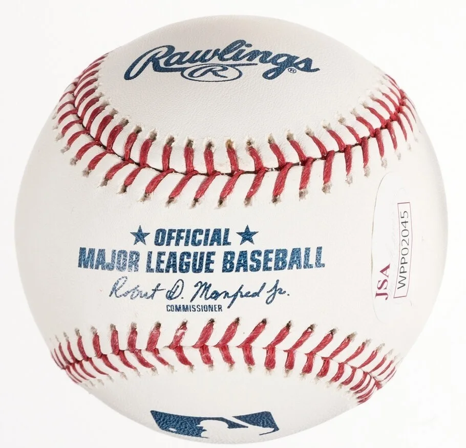 Tom Hiddleston Signed OML Baseball Marvel LOKI JSA, image 2