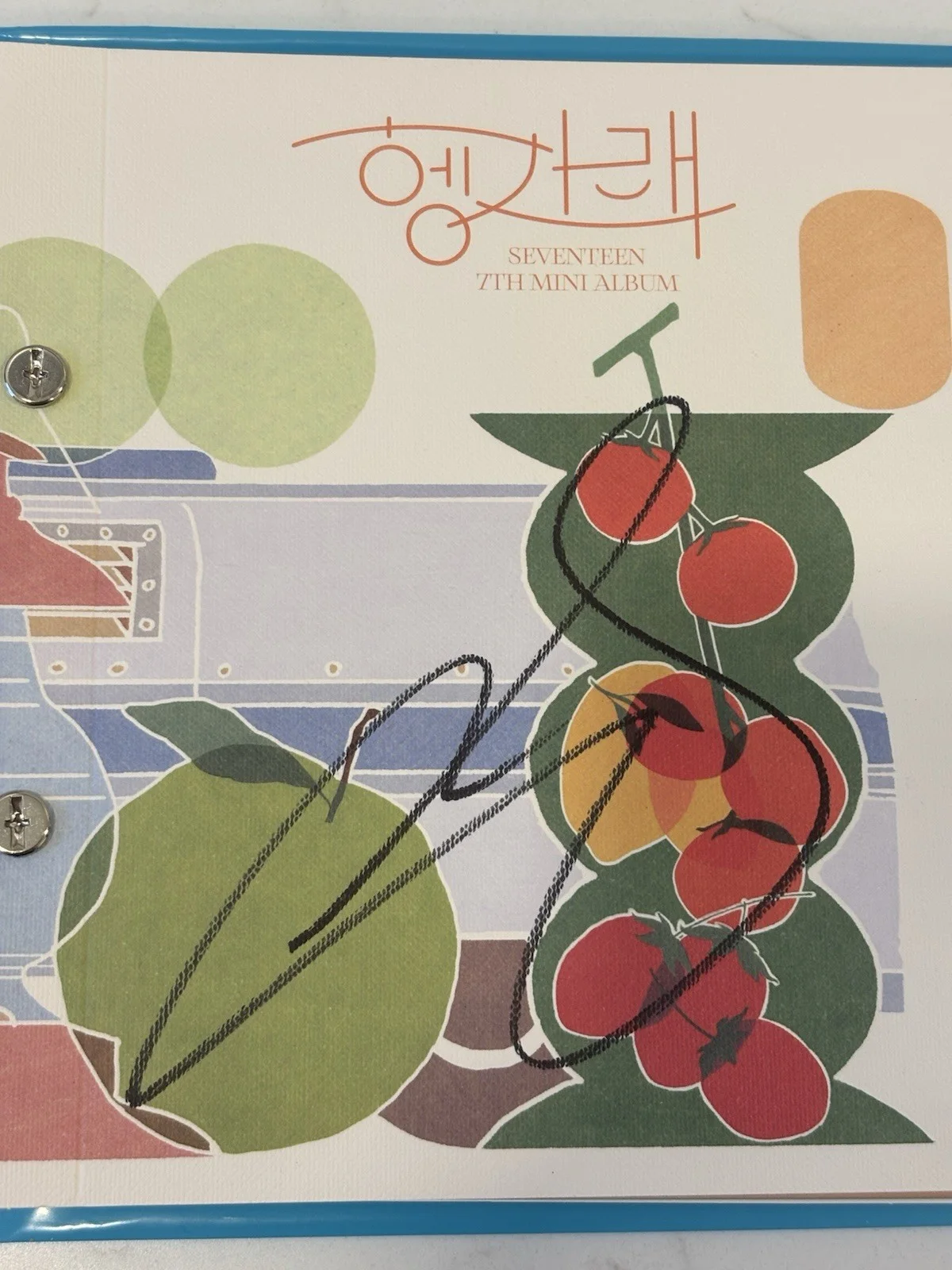Seventeen The8 Minghao Signed Heng:garae Album (Set Ver/Ver 3) - Kpop, image 2