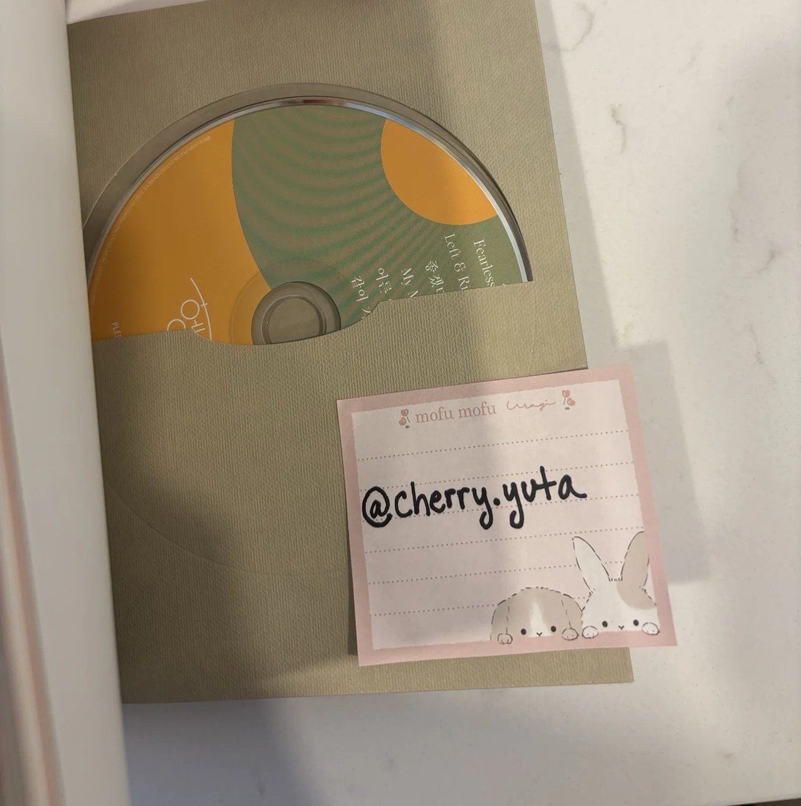 Seventeen The8 Minghao Signed Heng:garae Album (Set Ver/Ver 3) - Kpop, image 3