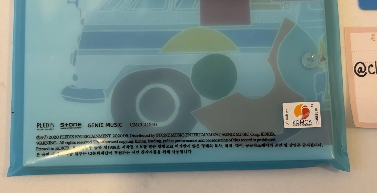 Seventeen The8 Minghao Signed Heng:garae Album (Set Ver/Ver 3) - Kpop, image 5
