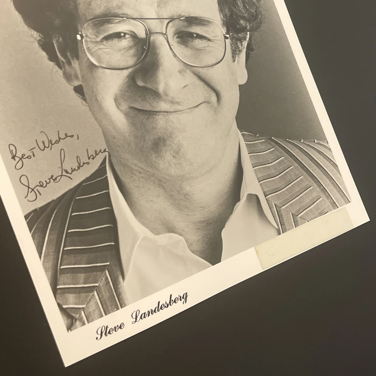 STEVE LANDESBERG Barney Miller: Hand Signed Celebrity Photo 8 x 10” / KSK, изображение 4