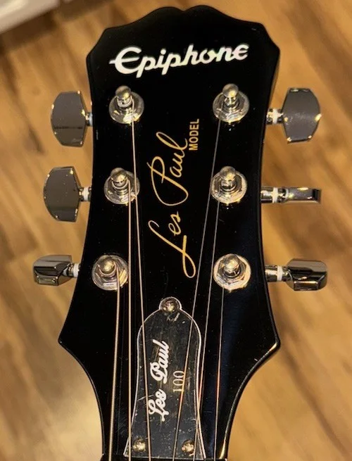 David Gilmour Signed Pink Floyd "The Wall" Les Paul Epiphone Guitar PSA/DNA LOA, изображение 3
