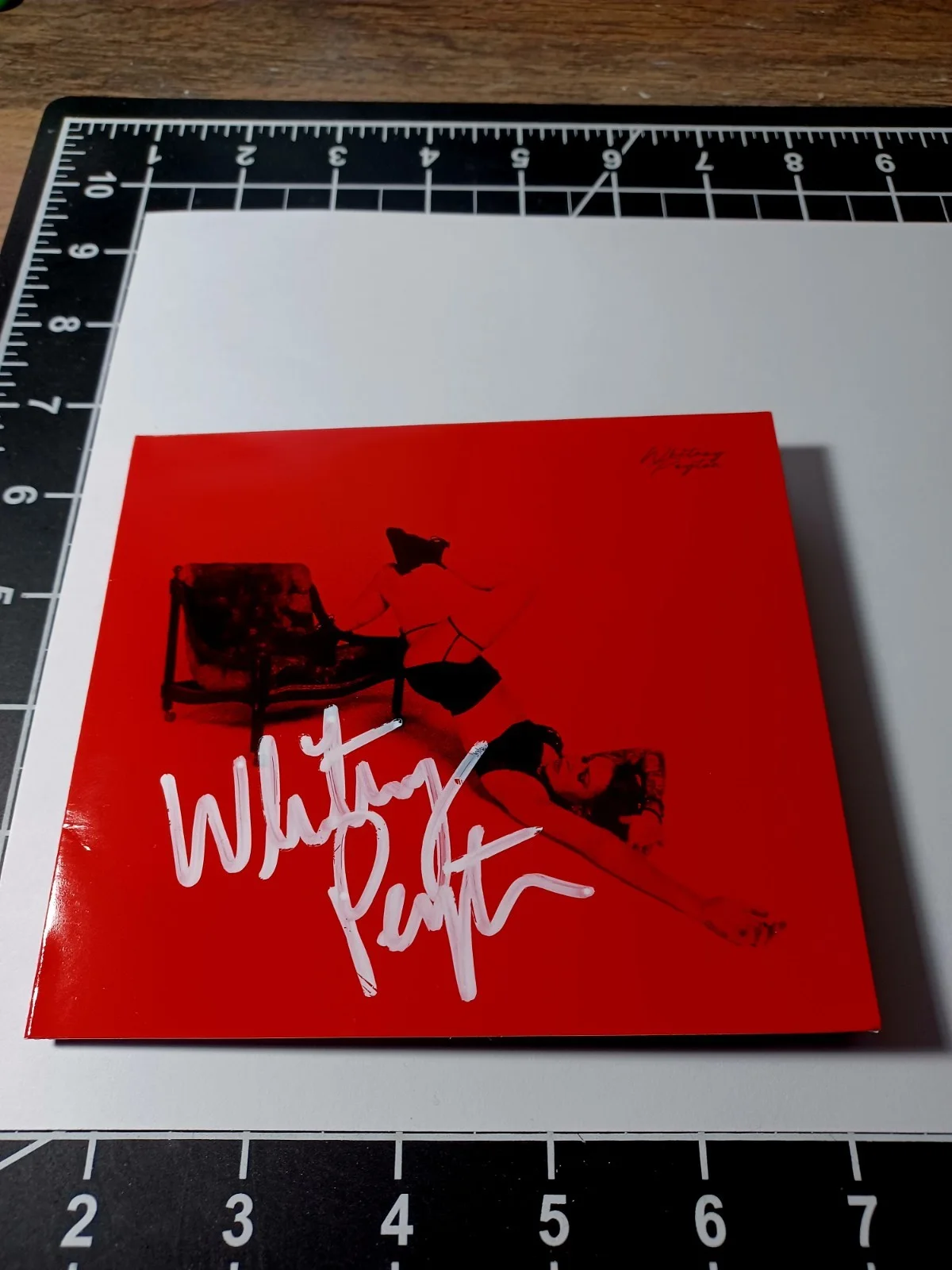 WHITNEY PEYTON SIDE EFFECTS Album Signed CD ALPHA HOWSE, image 2