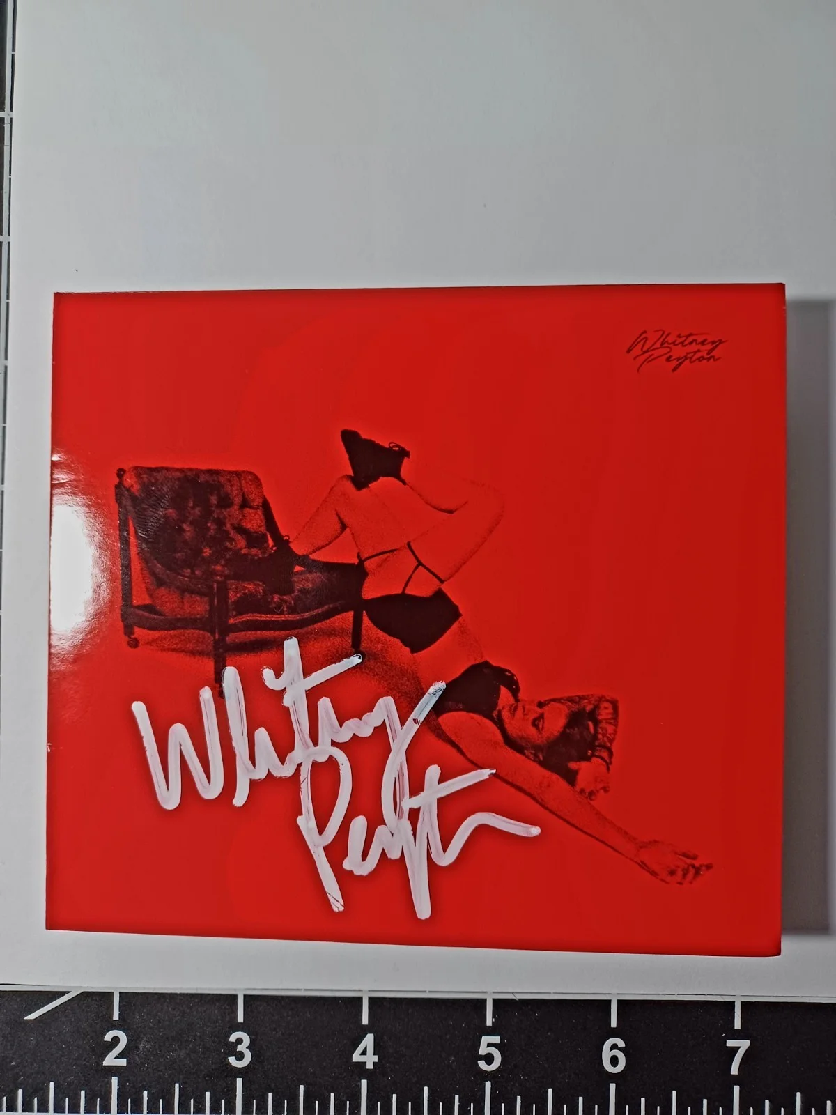 WHITNEY PEYTON SIDE EFFECTS Album Signed CD ALPHA HOWSE, image 3