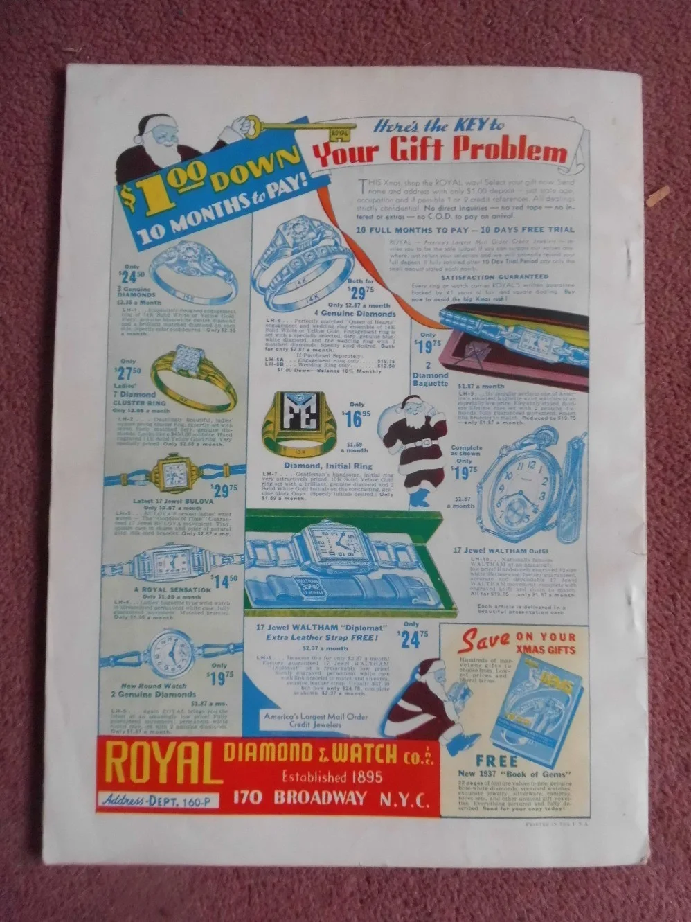 GAY BOOK MAGAZINE (1936) US mag FINE CONDITION (6.5), изображение 3