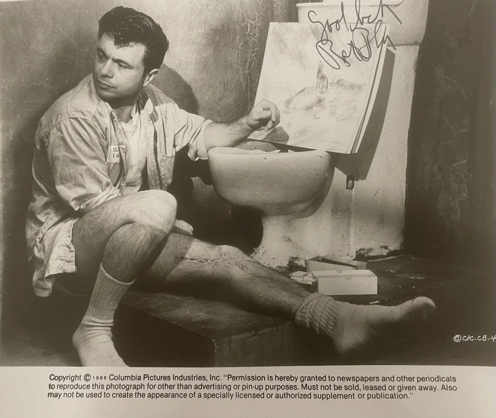 Robert Blake — Robert Blake “In Cold Blood” Signed 8x10 Vintage Photo With COA and JSA Cert