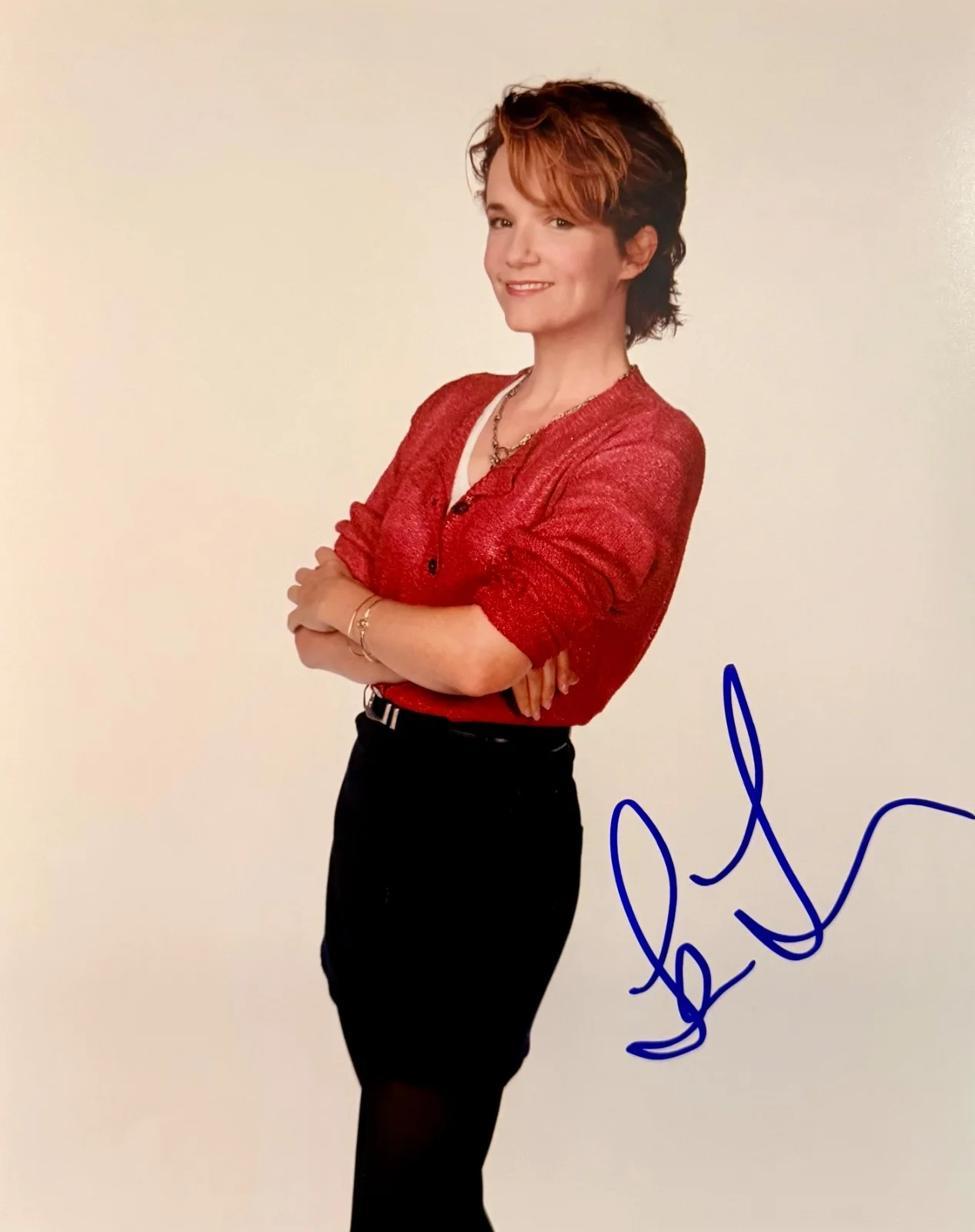 Lea Thompson — Lea Thompson Signed 8x10 Photo Autograph COA Back to the Future Star