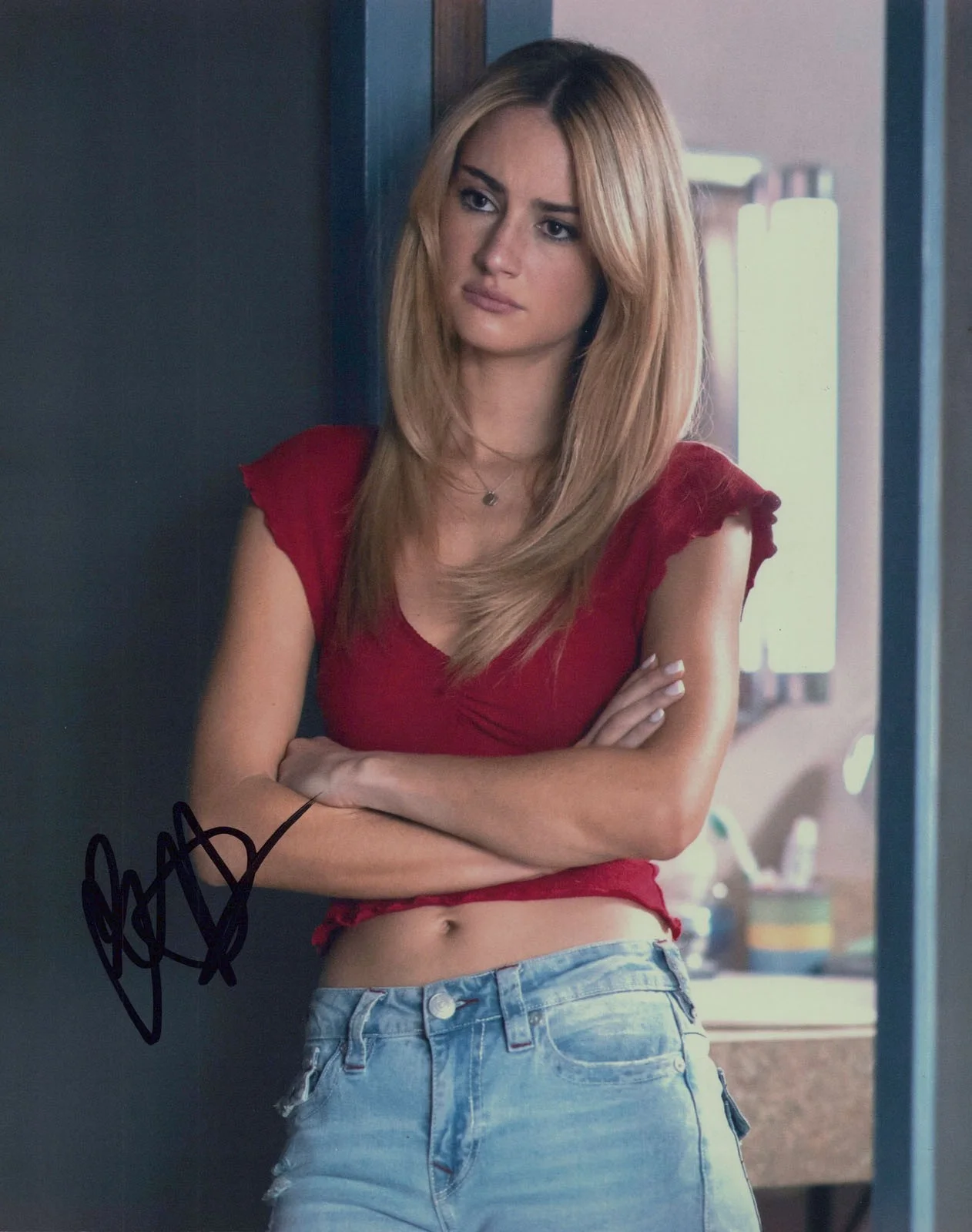 Grace Van Patten — Grace Van Patten signed "TELL ME LIES" 8x10 Photo EXACT PROOF j SEXY Lucy COA, изображение 3