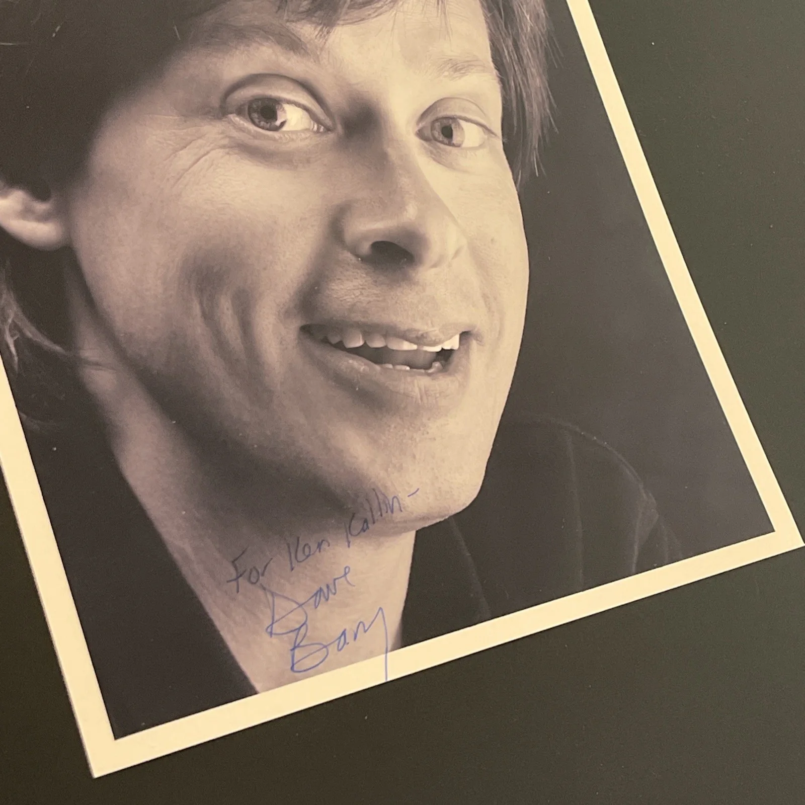 DAVE BARRY Pulitzer Prize Author & Humorist: Signed Celebrity Photo 8 x 10”/ KSK, изображение 4
