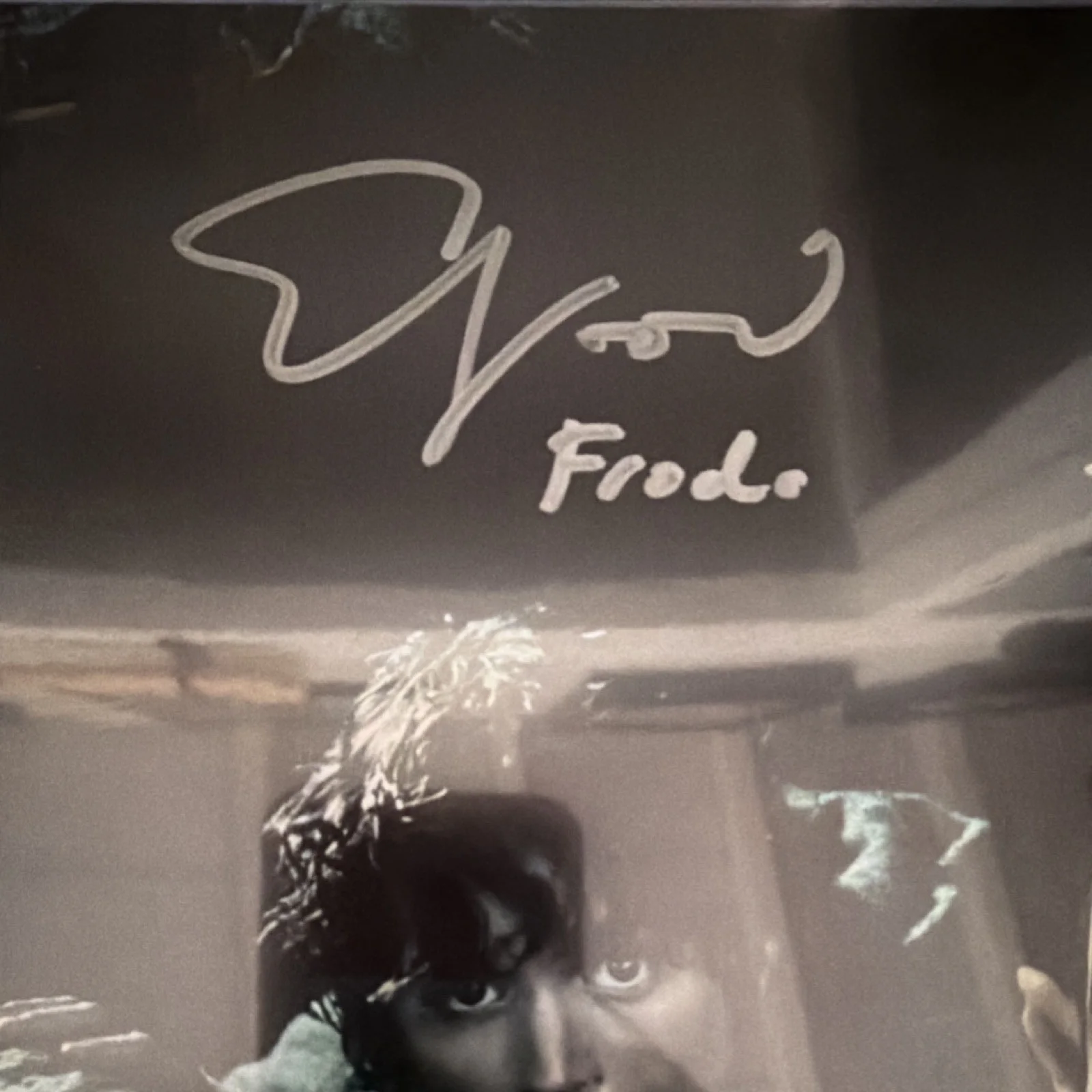 Frodo, Gollum, Sam — The Lord of the Rings Autographed Photo Frodo Gollum Sam Beckett Authenticated, изображение 3