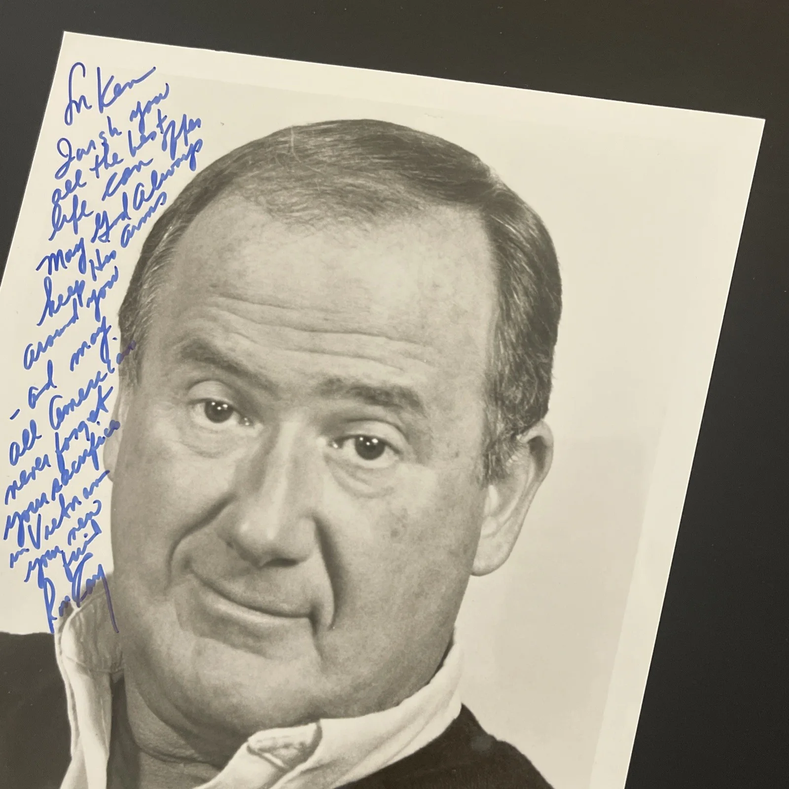 RON CAREY Barney Miller: Hand Signed Celebrity Photo 8 x 10”/ KSK, изображение 3