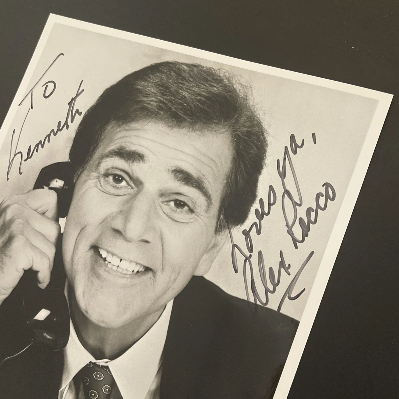 ALEX ROCCO The Godfather: Hand Signed Celebrity Photo 8 x 10”/ KSK, изображение 4