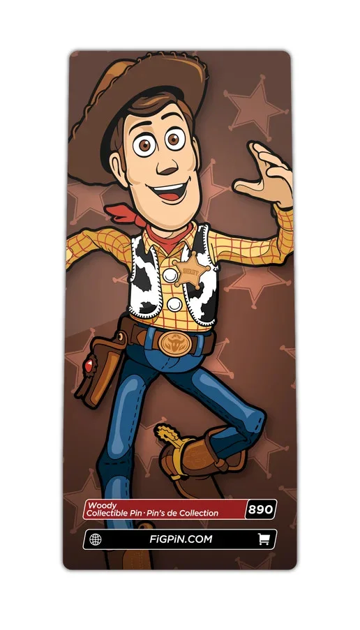 FiGPiN Woody (0890) Toy Story 4 3-Inch Enamel Pin, image 2