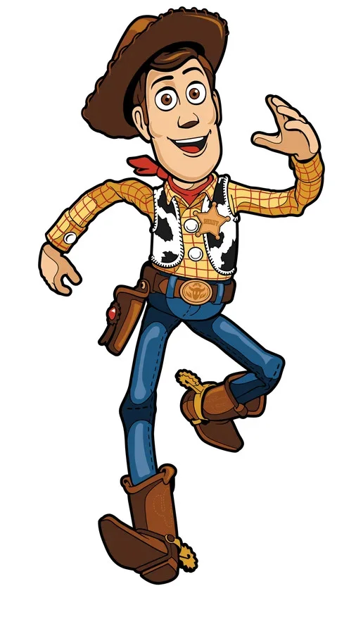 FiGPiN Woody (0890) Toy Story 4 3-Inch Enamel Pin, image 4