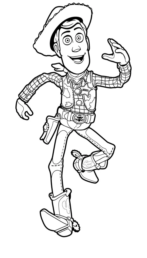 FiGPiN Woody (0890) Toy Story 4 3-Inch Enamel Pin, image 5