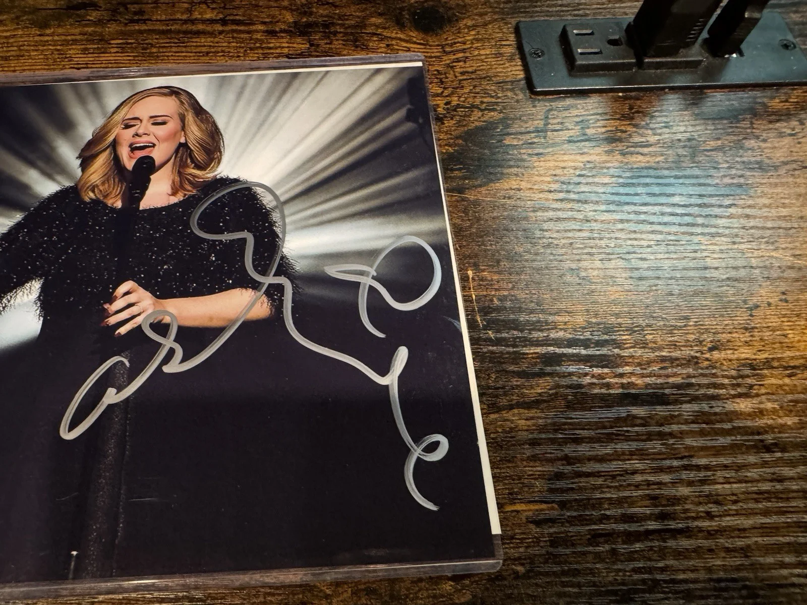 Adele signed autographed 8x10 photo Dual COAs 💯 Guaranteed Beautiful Photo, изображение 2