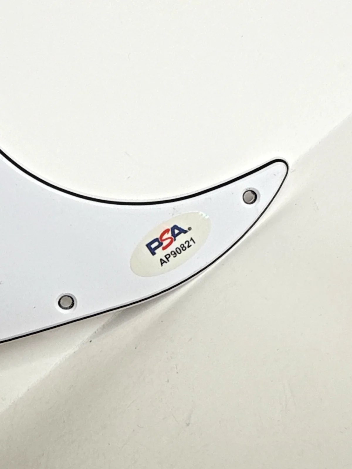 Charlotte De White Signed Pickguard Superstar DJ PSA AP90821, image 2