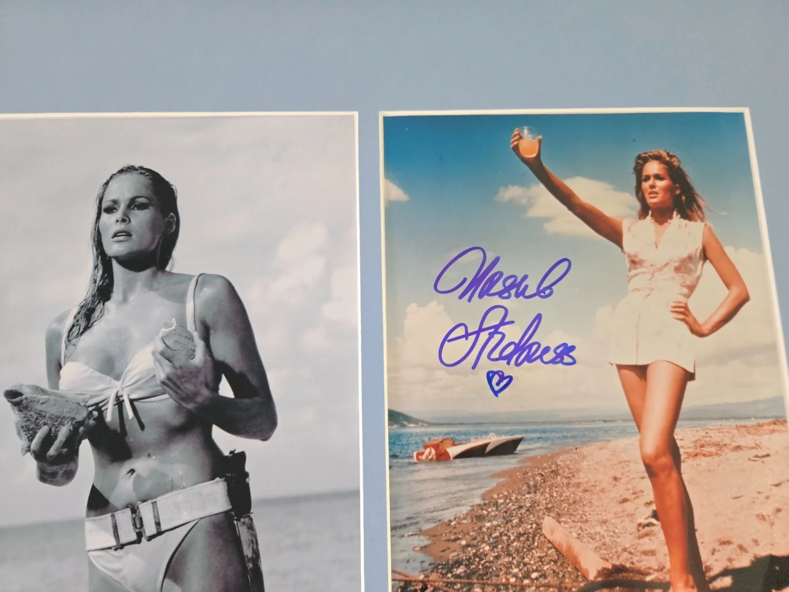 Ursula Andress Signed Dr No Photo Display Framed 16x20 BBC Bond, изображение 2