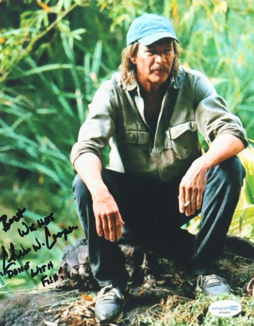Chris Cooper — Chris Cooper Signed (ACOA) "Adaptation." 8x10 Photo Inscribed "Best Wishes" & "'