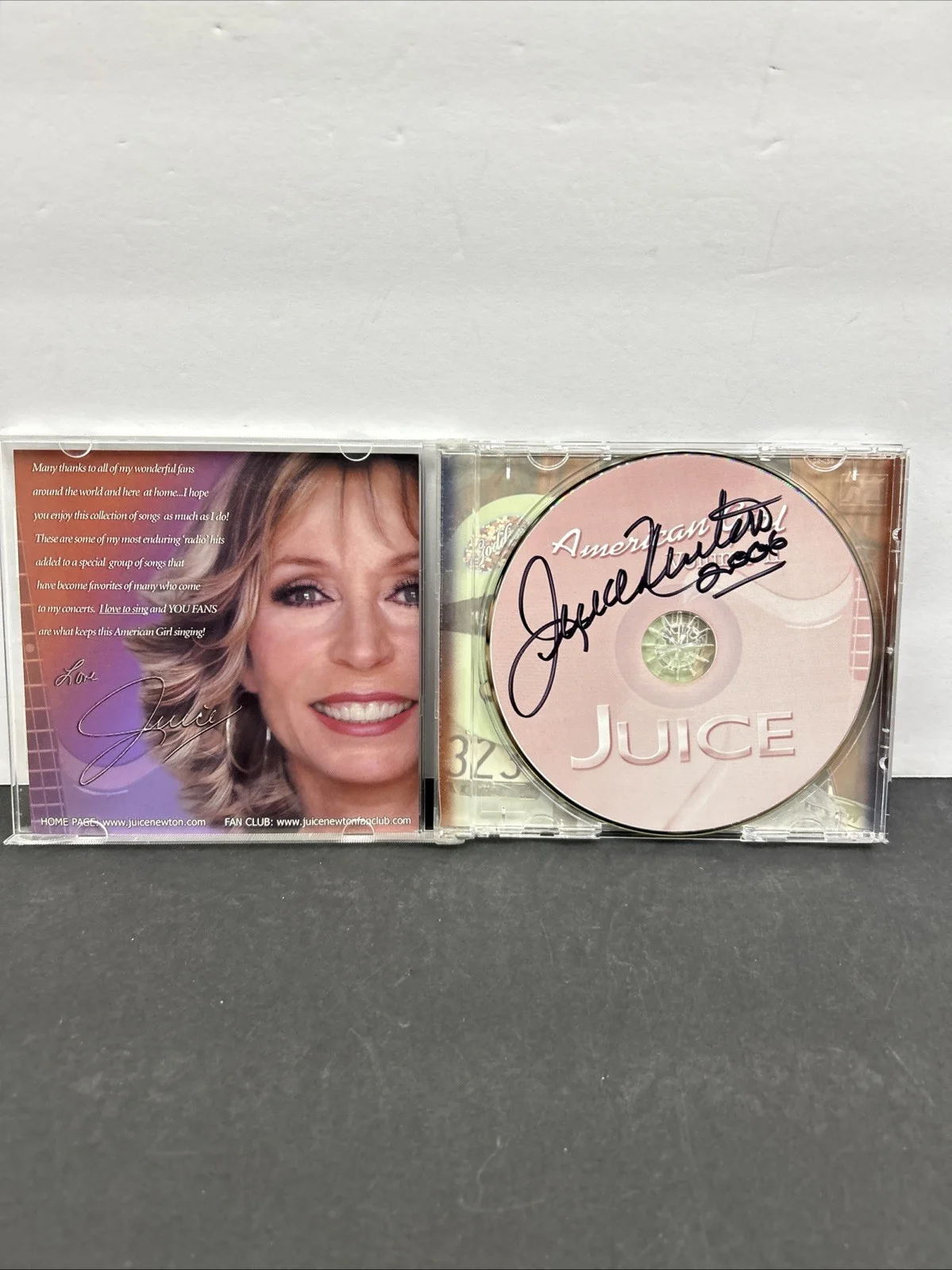 JUICE NEWTON - American Girl Volume II CD Hand Signed RARE, изображение 3