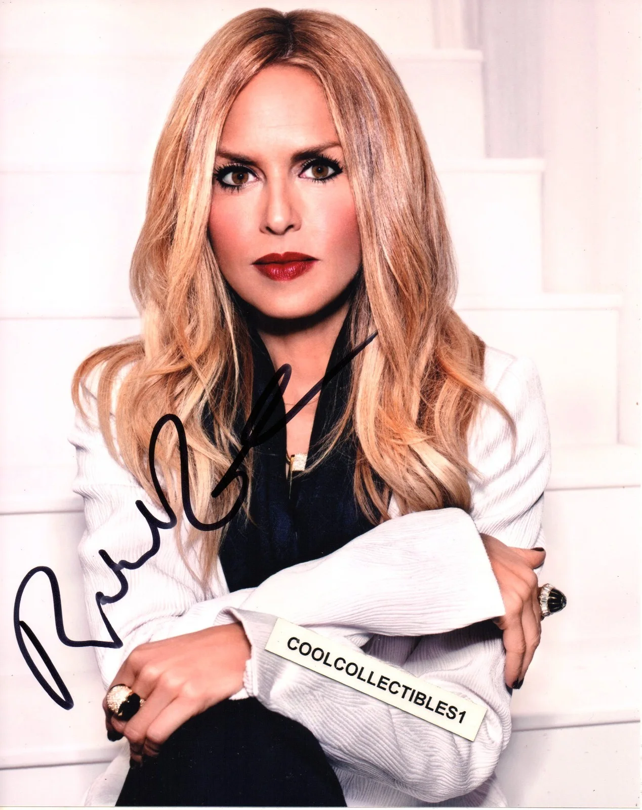RACHEL ZOE — RACHEL ZOE " THE RACHEL ZOE PROJECT" HAND SIGNED 8X10 COLOR PHOTO 2 COA "PROOF"