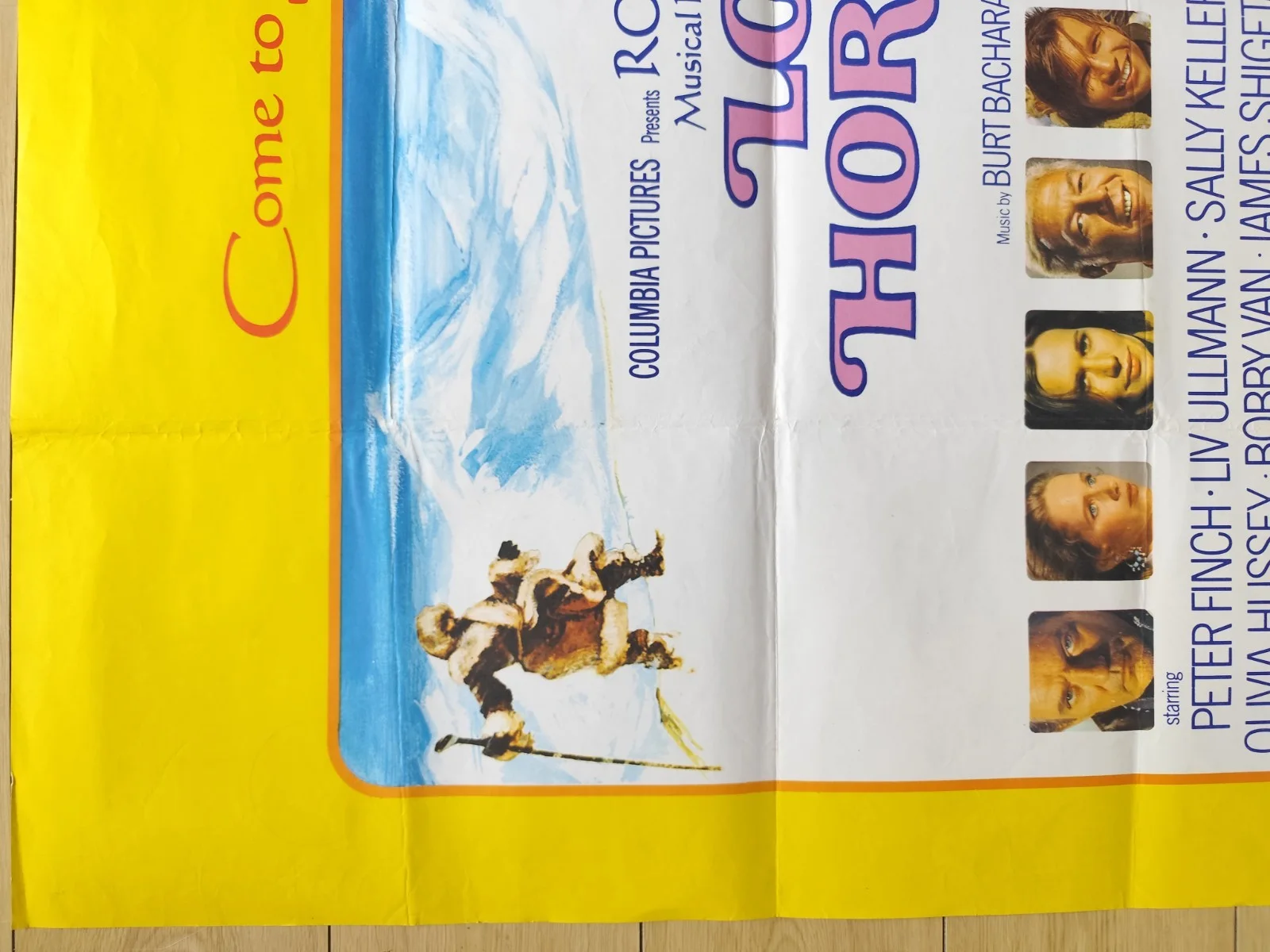 🎯 Lost Horizon (1973) – UK Quad – Musical / Bacharach / Royal Film Pick, изображение 2