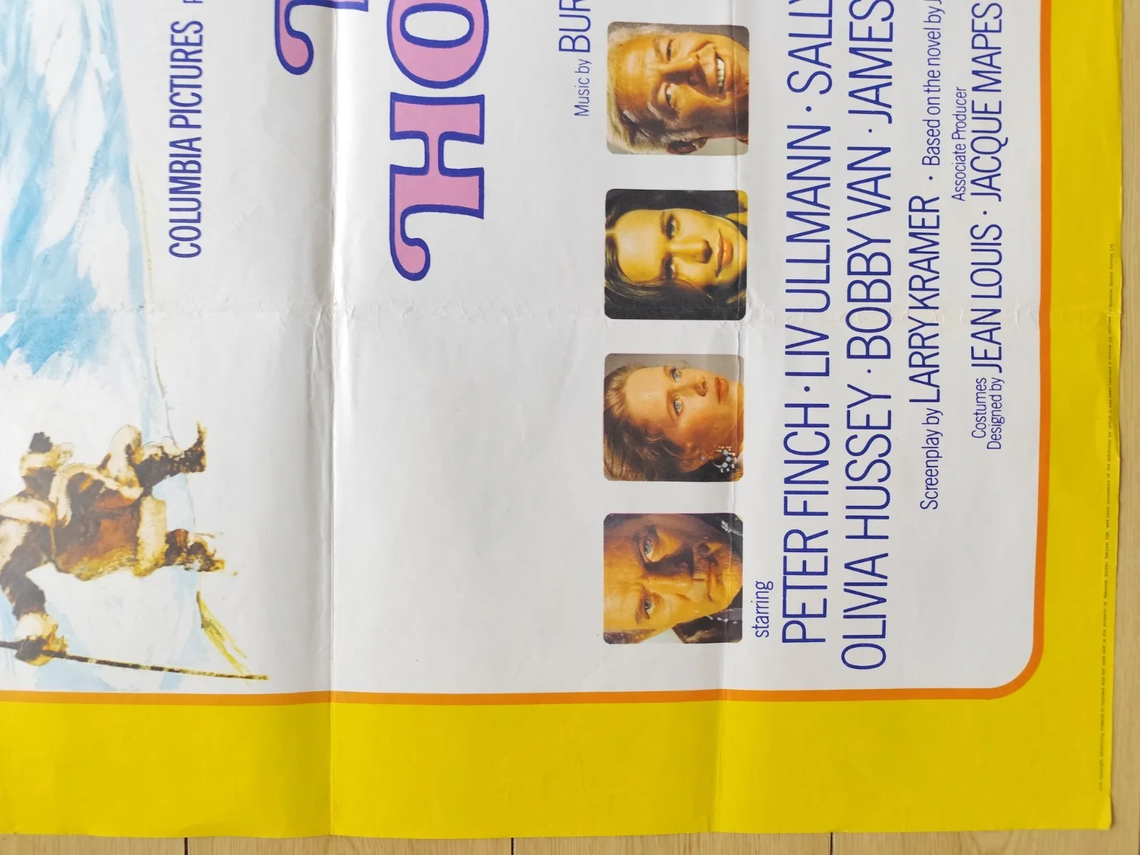 🎯 Lost Horizon (1973) – UK Quad – Musical / Bacharach / Royal Film Pick, изображение 3