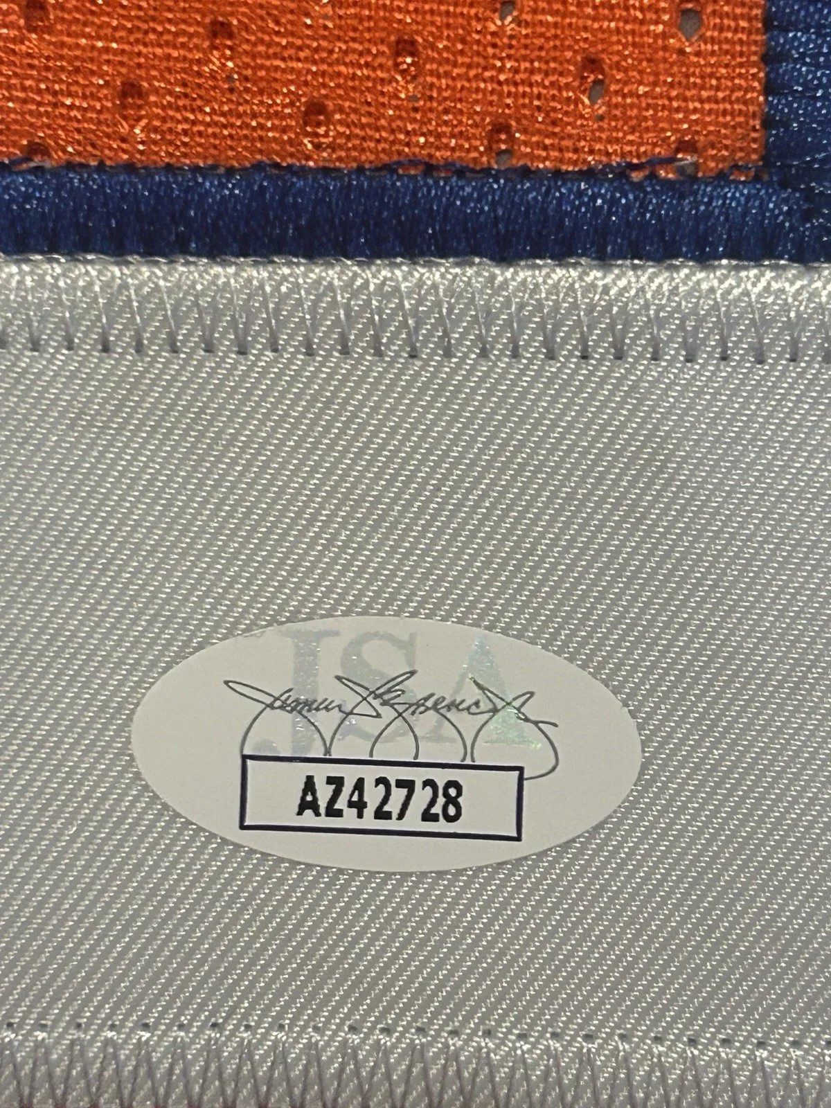 Adam Sandler — Adam Sandler Signed The Waterboy Large Stitched Jersey JSA COA Happy Gilmore, изображение 3